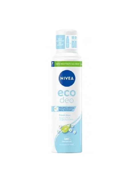 NIVEA ANTIPERSPIRANT DEO 125ML WOMEN ECO FRESH BLUE 